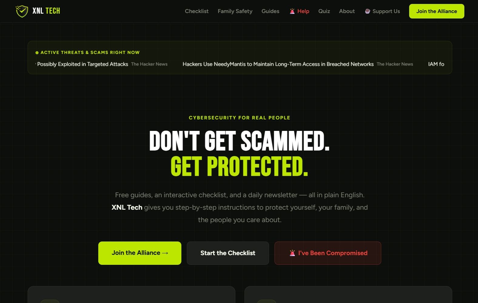 XNL Tech website